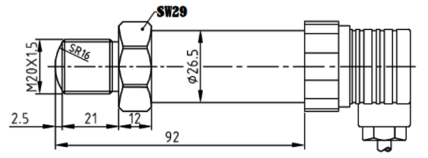 PTL702Q尺寸图