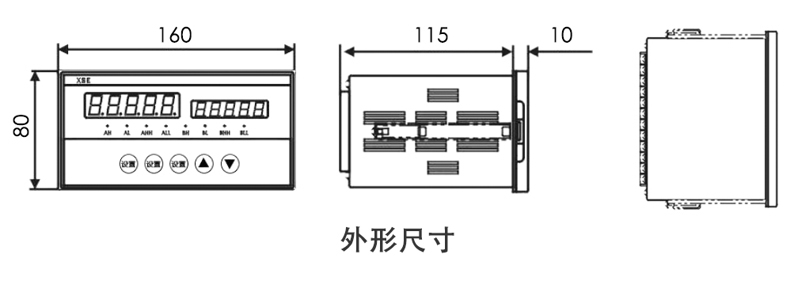 WCL-103尺寸图