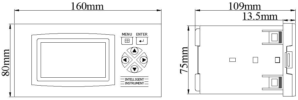 LJSY-101仪表尺寸